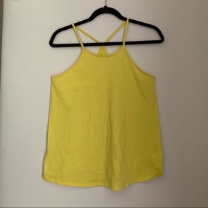 Yellow Racerback Tank